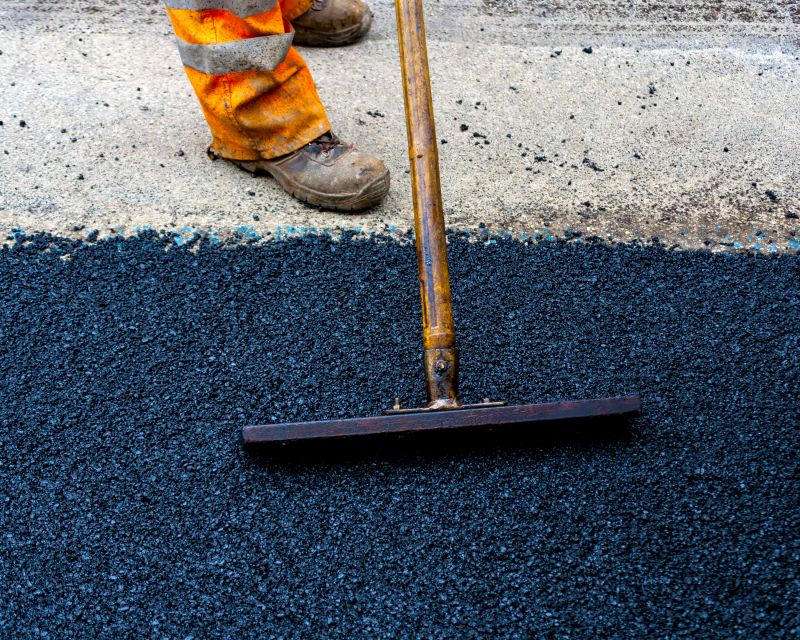 Asphalt Driveway Repair detail