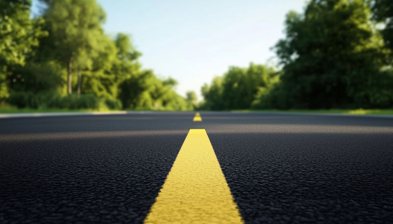 Residential Asphalt Paving detail